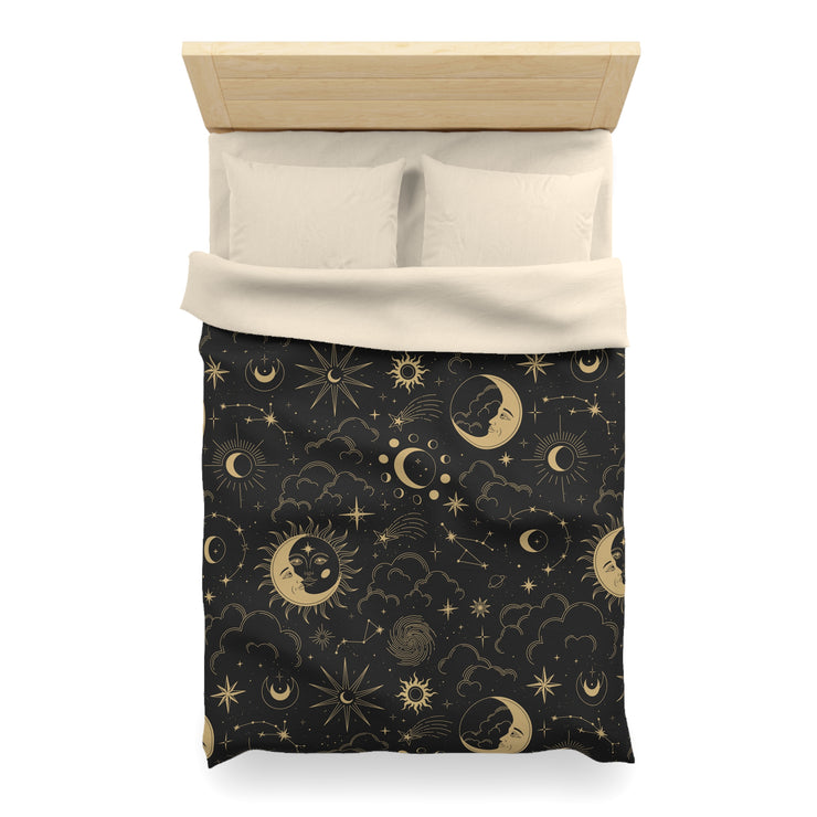 "Constellations" Microfiber Duvet Cover