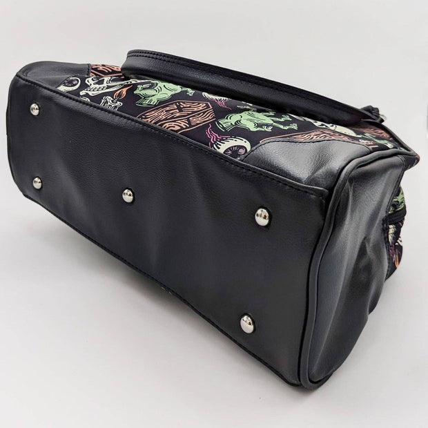 Coffins and Skulls Bowler Purse