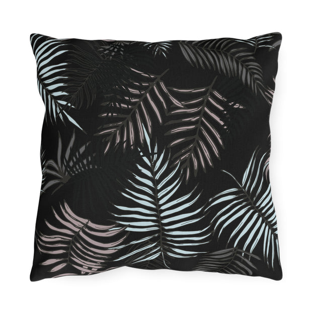 "Dark Foliage" Outdoor Throw Pillows