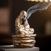 Porte-encens en céramique Bouddha sans forme