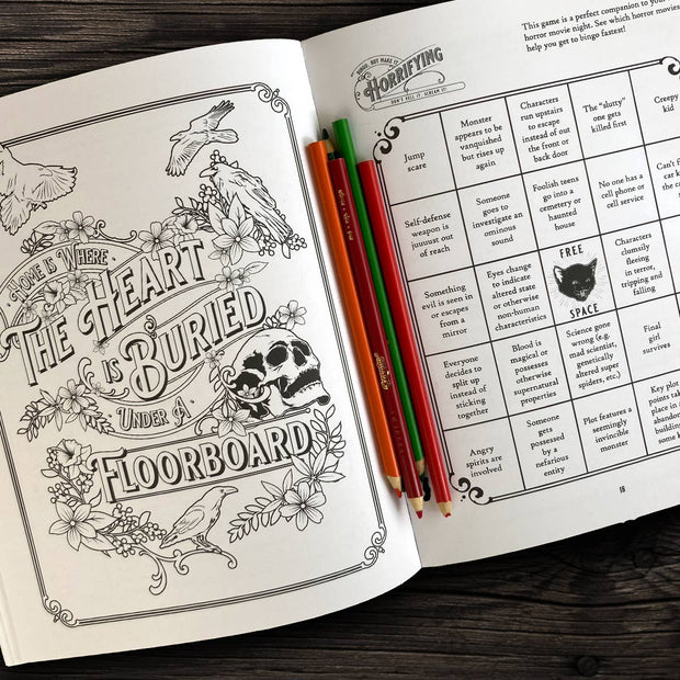 Bloodthirsty and Bewitched: An Activity Book for Strange & Unusual Adults