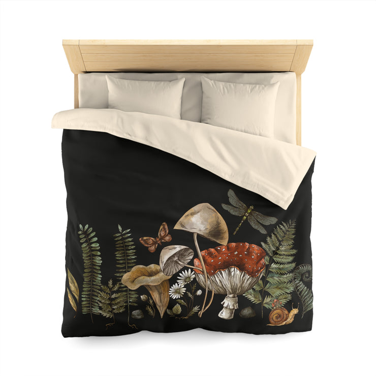 "Dark Forest" Microfiber Duvet Cover