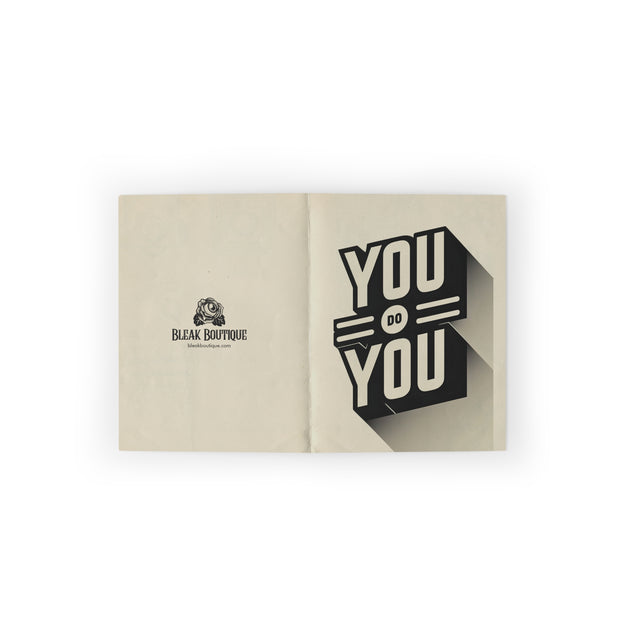 "You Do You" Dumpster Fire Funny Snarky Greeting Cards