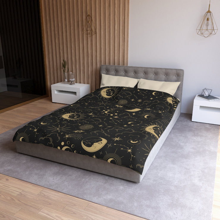 "Constellations" Microfiber Duvet Cover