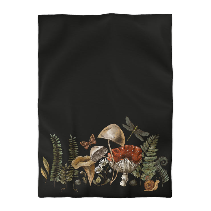 "Dark Forest" Microfiber Duvet Cover