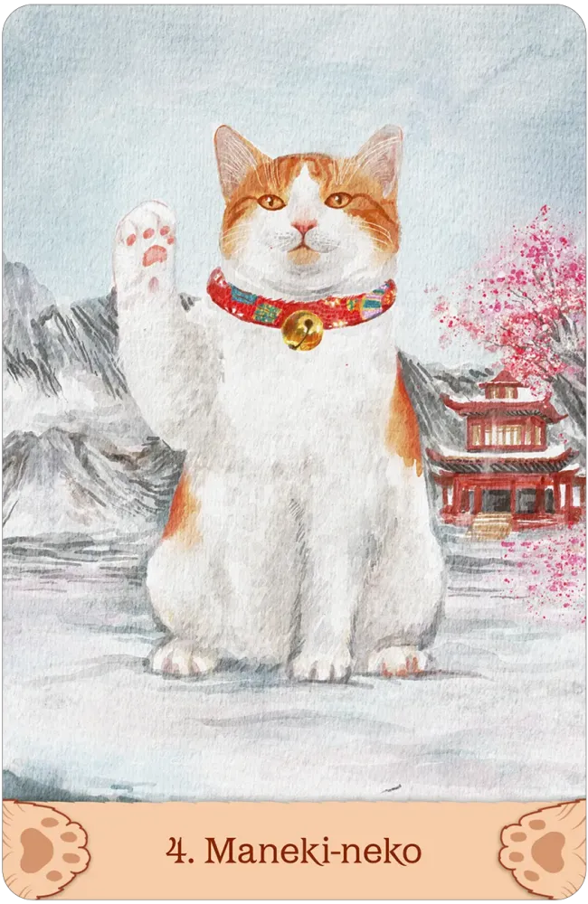 Cat Mythos and Magick Oracle Card Deck & Guidebook Set