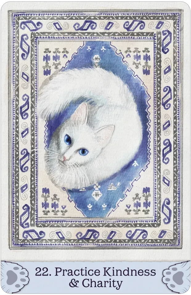 Cat Mythos and Magick Oracle Card Deck & Guidebook Set