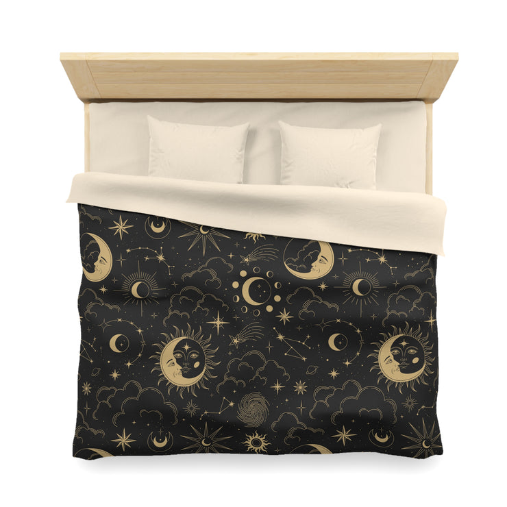 "Constellations" Microfiber Duvet Cover