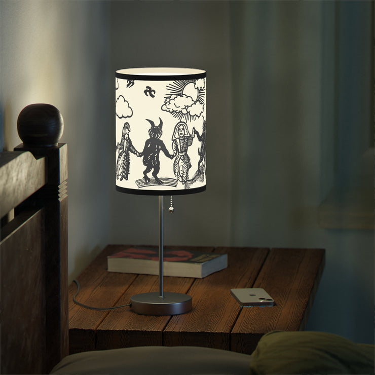 "Dance with the Devil" Stand Table Lamp