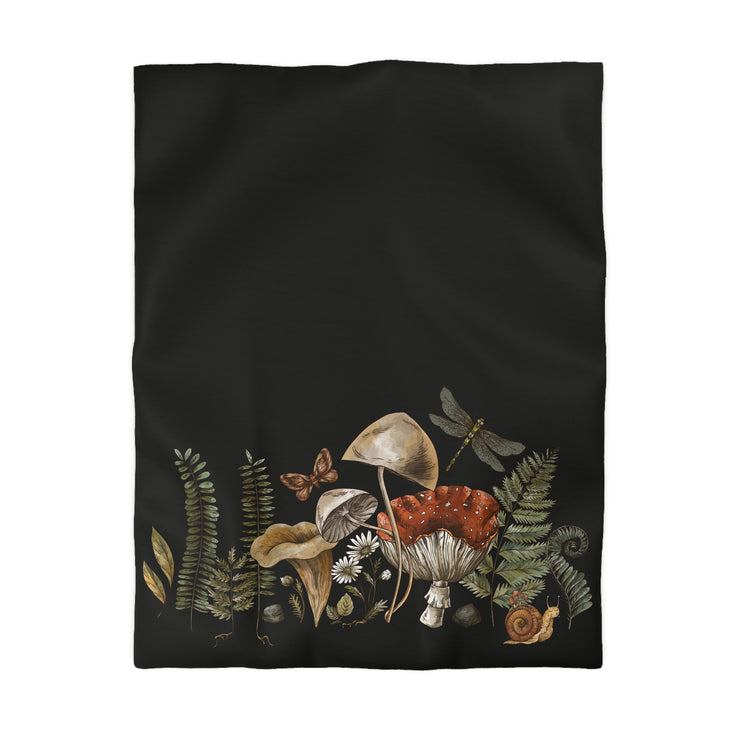 "Dark Forest" Microfiber Duvet Cover