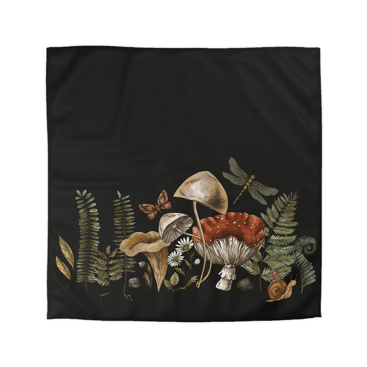 "Dark Forest" Microfiber Duvet Cover