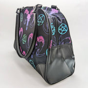 Goat Skulls and Pentacles Bowler Purse