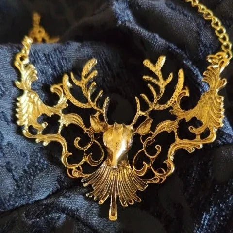 Collier Cerf du Bois