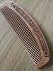 Natural Peach Wood Hair & Beard Comb