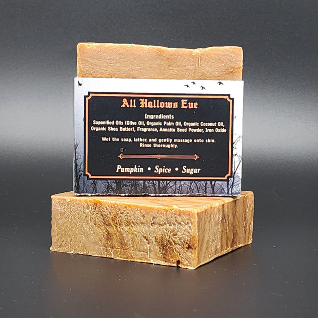 All Hallows Eve Fall Season Handmade Vegan Bar Soap