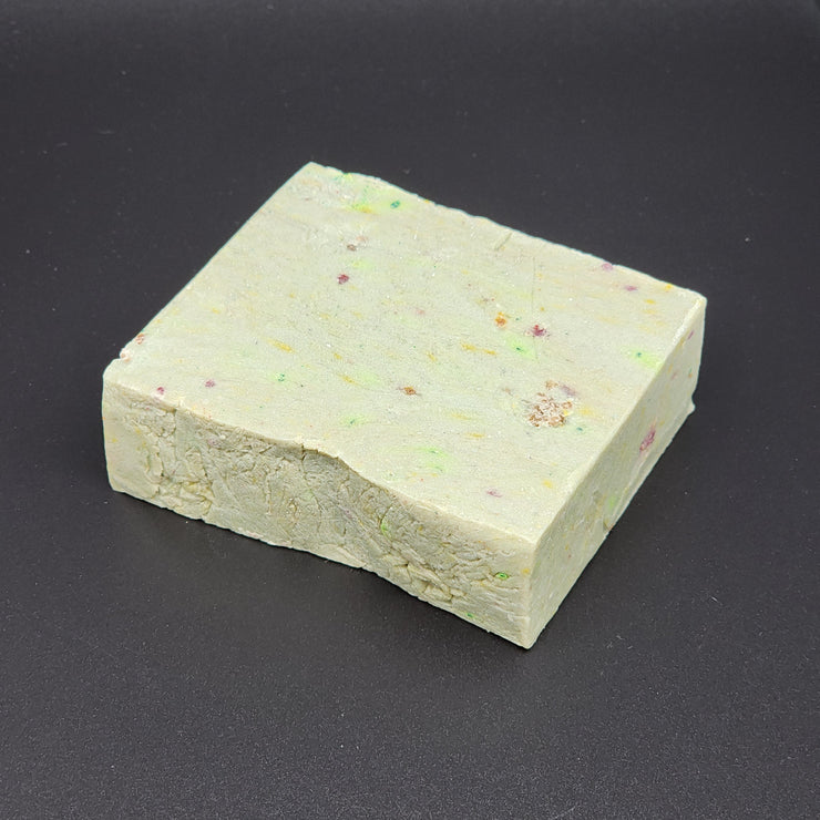 "At The Heart of Winter" Handmade Goat Milk Bar Soap (WINTER SEASONAL) Mistletoe Spice Cedar Scent Notes