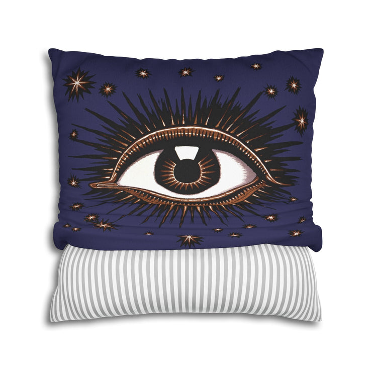 "All Seeing Eye" Throw Pillow (Violet)