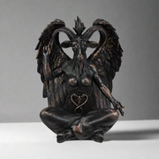 Sanctum of the Baphomet Bronze Resin Sculpture