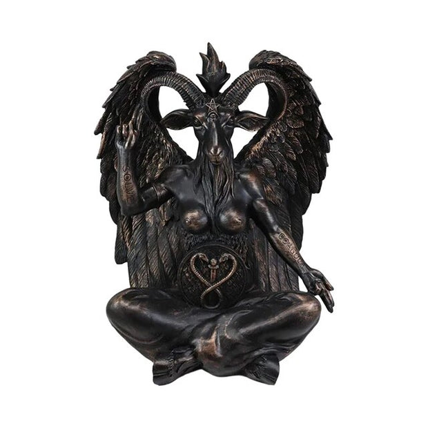 Sanctum of the Baphomet Bronze Resin Sculpture