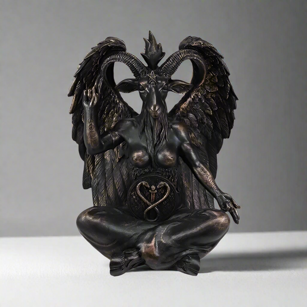 Sanctum of the Baphomet Bronze Resin Sculpture
