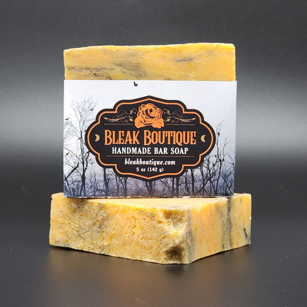 Behexen Fall Seasonal Handmade Vegan Bar Soap Citrus Patchouli Spices Scent