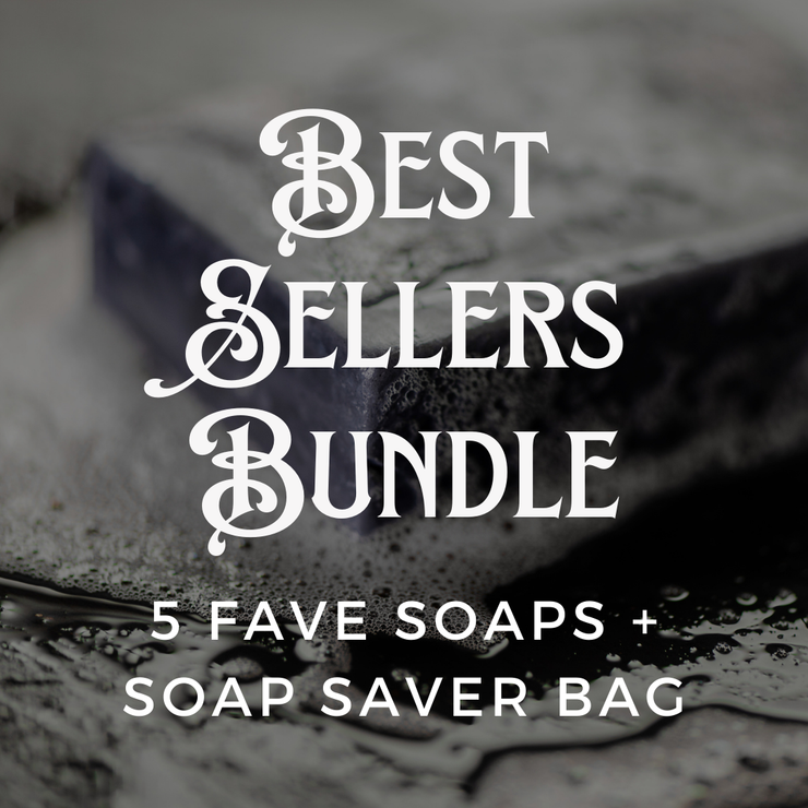 Best Sellers Bundle | 5 Soap Bundle + Free Soap Saver Bag