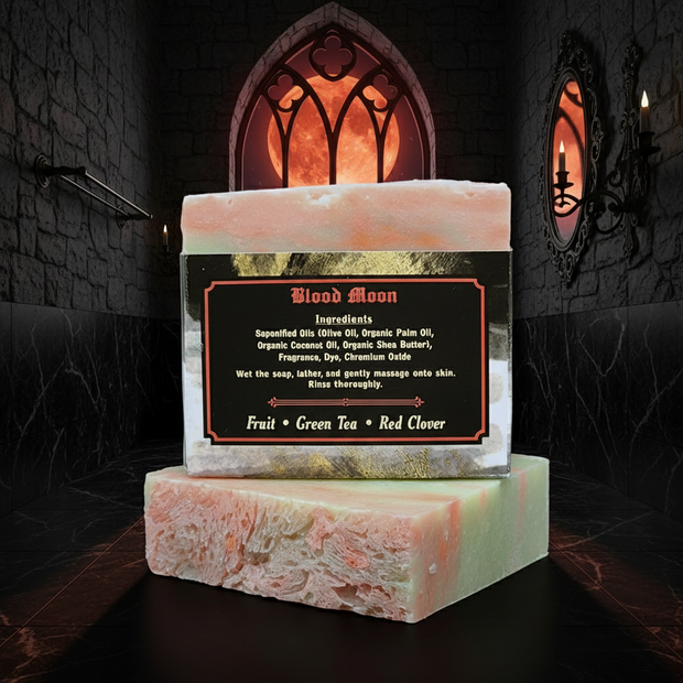 "Blood Moon" Handmade Vegan Bar Soap
