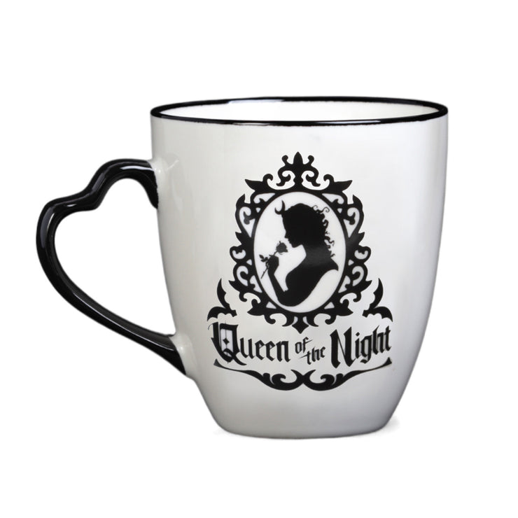 Queen of the Night Double-Sided 12 oz Ceramic Mug by Alchemy Gothic