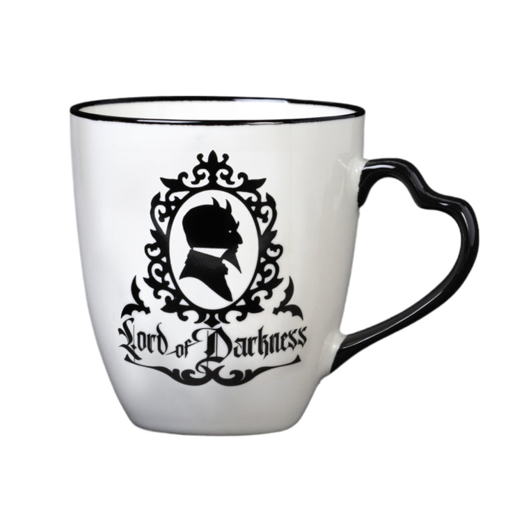 Queen & Lord 12 oz Ceramic Mug Set by Alchemy Gothic