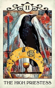 Crow Tarot Card Deck & Guidebook Set
