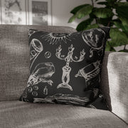 "Fortune Teller" Throw Pillow (Dark)