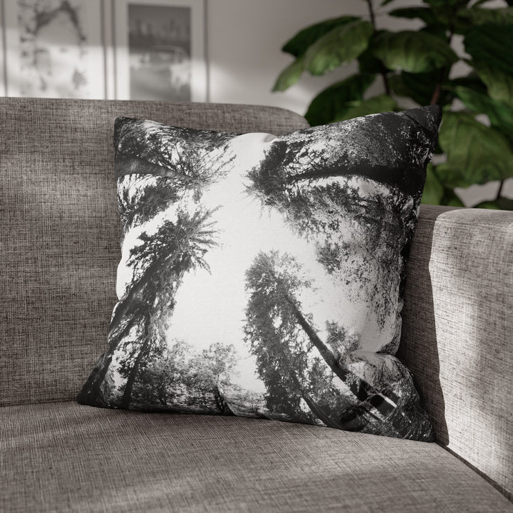 "Tall Trees" Throw Pillow