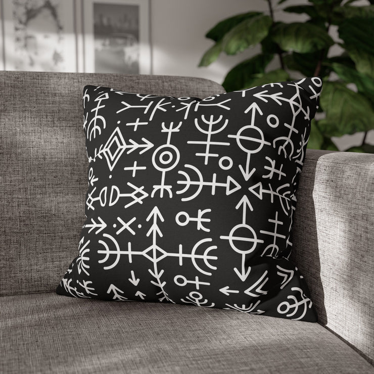 "Viking Talisman" Throw Pillow