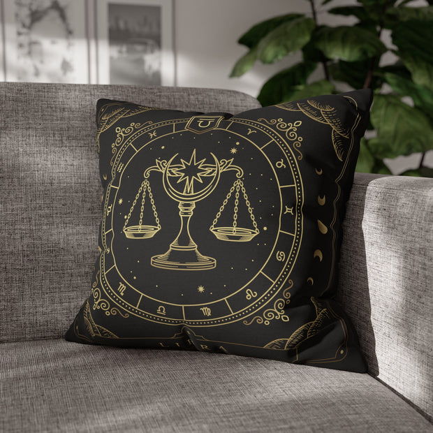 "Zodiac Series - Libra" Throw Pillow