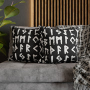 "Elder Futhark Runes" Throw Pillow