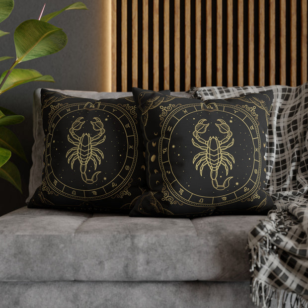 "Zodiac Series - Scorpio" Throw Pillow