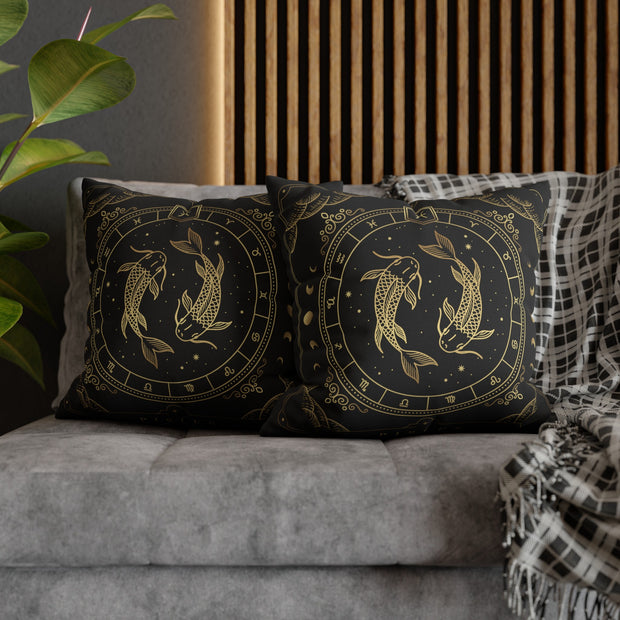 "Zodiac Series - Pisces" Throw Pillow