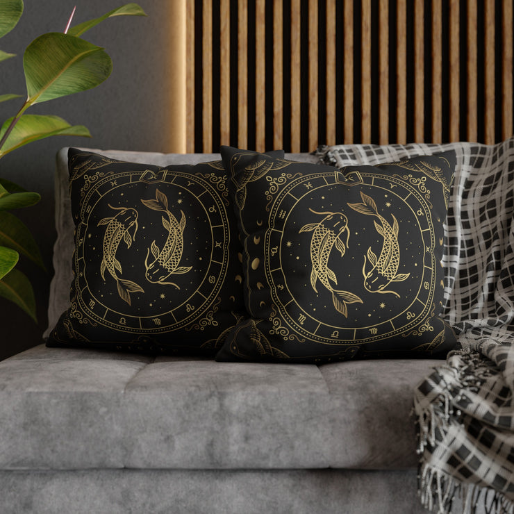 "Zodiac Series - Pisces" Throw Pillow