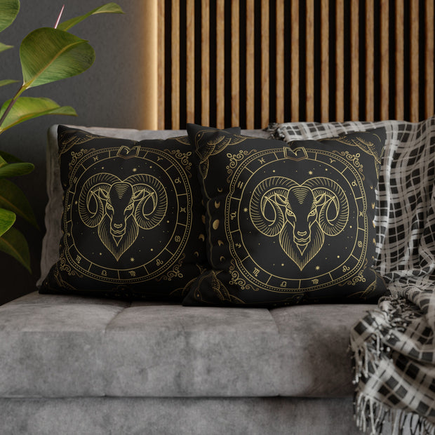 "Zodiac Series - Aries" Throw Pillow