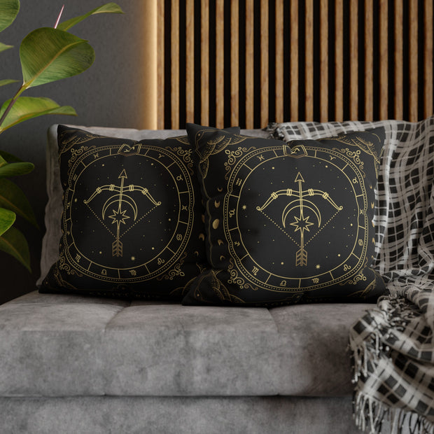 "Zodiac Series - Sagittarius" Throw Pillow