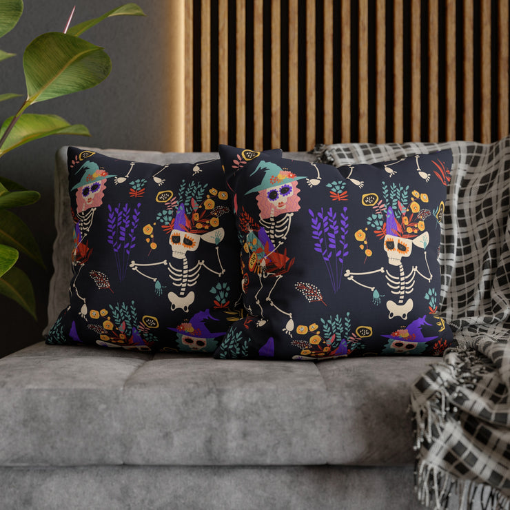 "Dance of the Dead" Throw Pillow