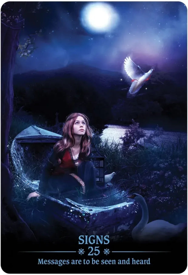 Dark Light Oracle Card Deck & Guidebook Set