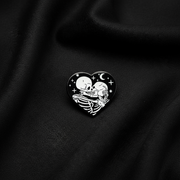 Eternal Embrace Enamel Lapel Pin