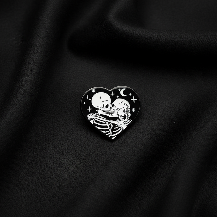 Eternal Embrace Enamel Lapel Pin