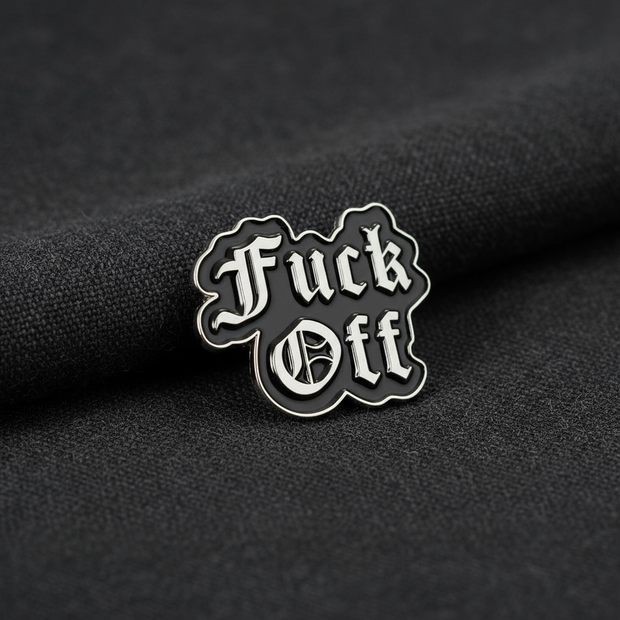 "F*ck Off" Enamel Lapel Pin