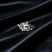 "Falling Apart" Enamel Lapel Pin