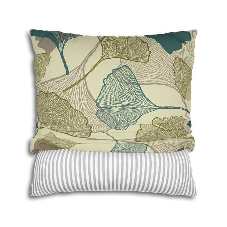 "Ginkgo Leaves" Throw Pillow