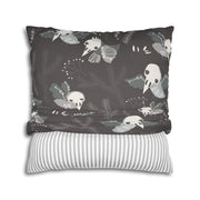 "Oiseaux squelettes" Coussin