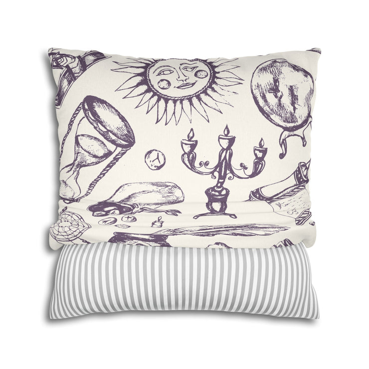 "Fortune Teller" Throw Pillow (Light)