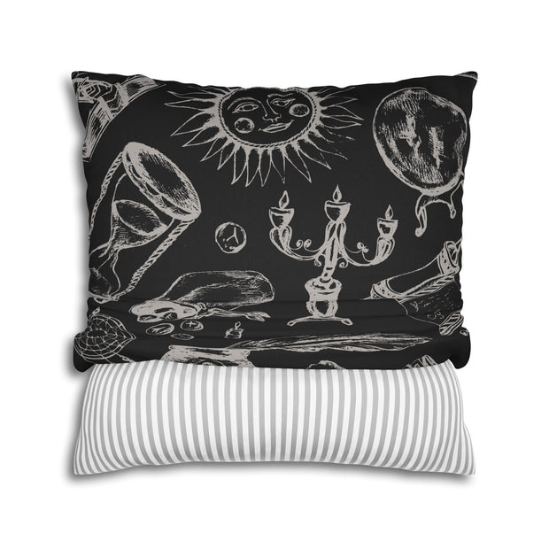 "Fortune Teller" Throw Pillow (Dark)